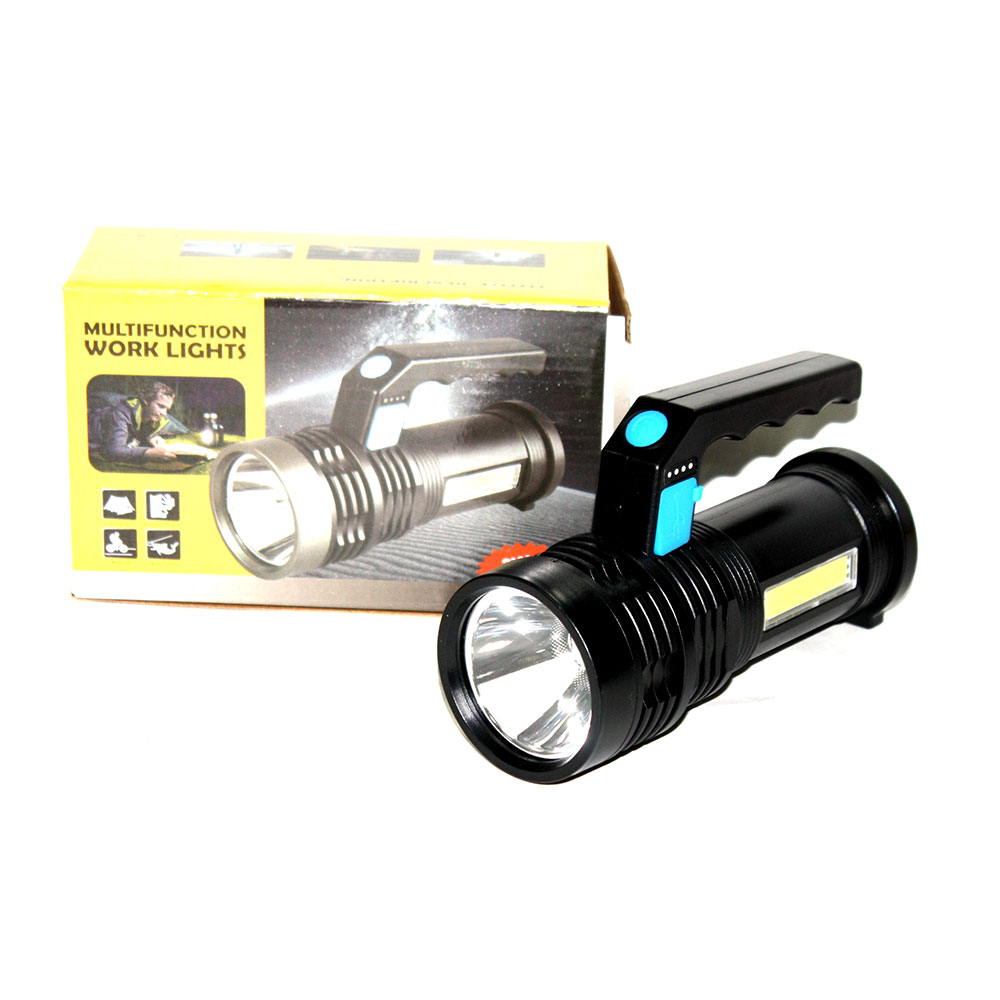 Ліхтар ручний пошуковий LED+СОВ з USB FL1062