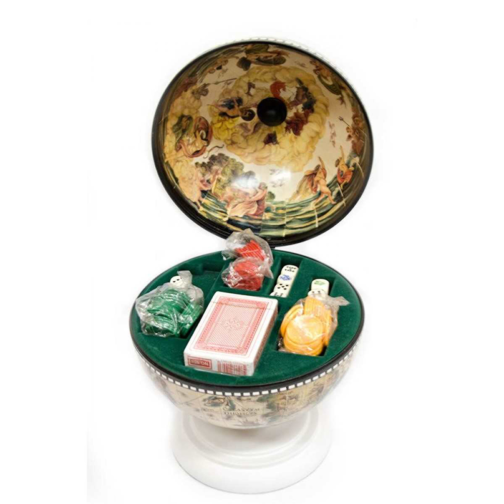 Покерна гра (100 фішок) Глобус 22 х 22 х 28 см 23804