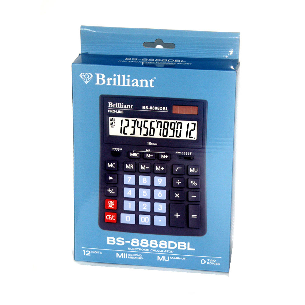 Калькулятор Brilliant BS-8888DBL 75331