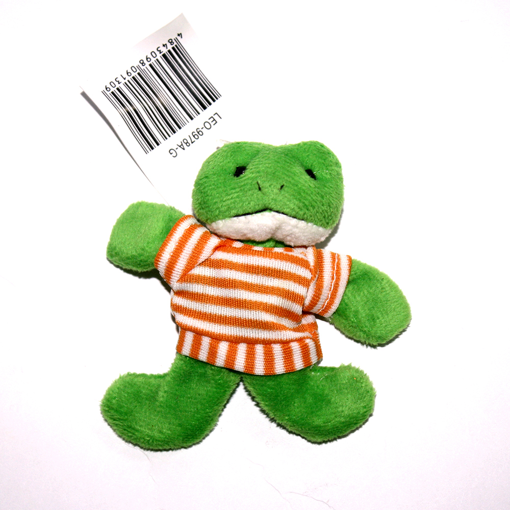 Мяка іграшка  звірятко у светрі, з магнітом, асорті LEO-9978 A-G