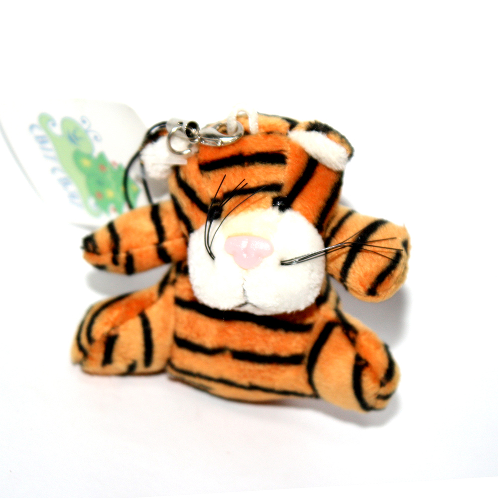 М'яка іграшка - брелок Тигр h=7 см, асорті LEO06-1194ABCDE