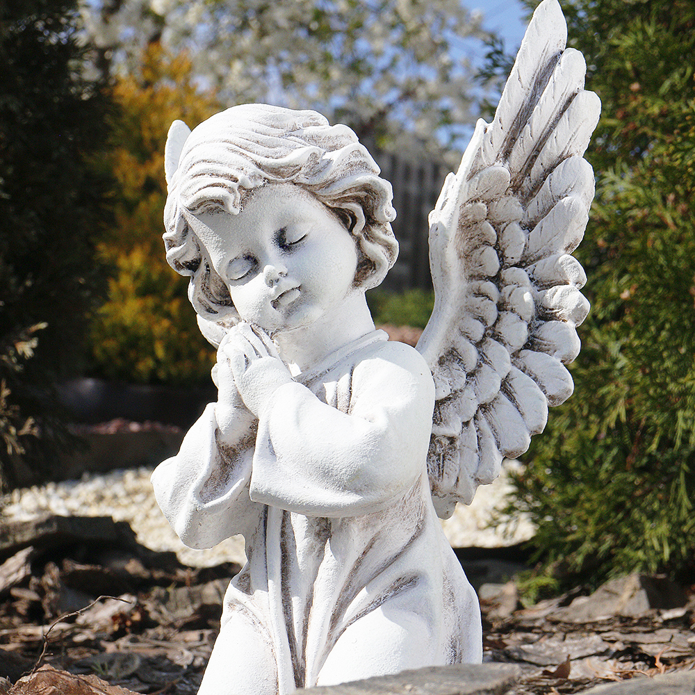 Фігура Ангел, що молиться, світиться в темряві, h=30 см СП501-4 св