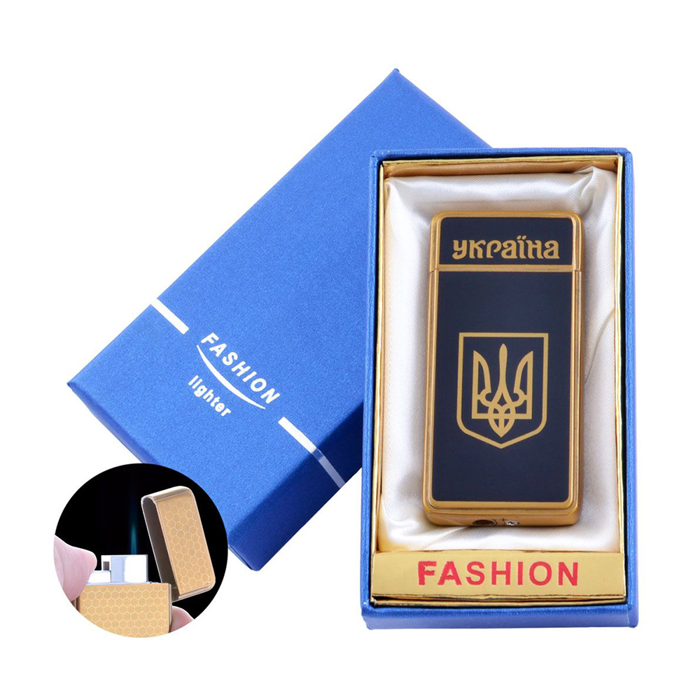 Запальничка в подарунковій упаковці Україна (Гостре пламя) UA-22