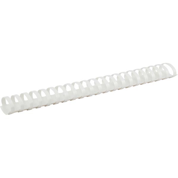 Пружини пластикові Axent 38 мм, зшивають до 360 аркушів, біліі, 50 штук в упаковці 2938-21-A