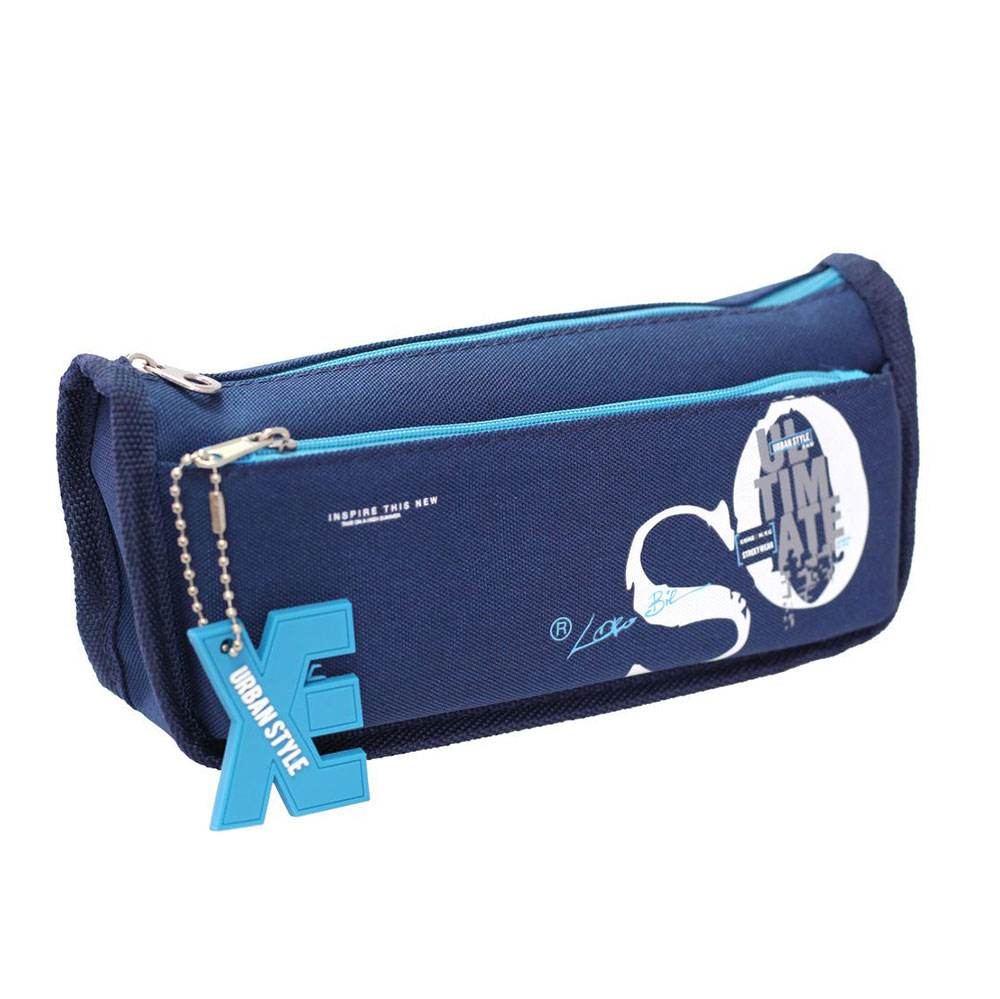 Пенал - гаманець Safari з кишенею, 21,5 х 6,5 х 8,5 см, PL, колір асорті 22705S