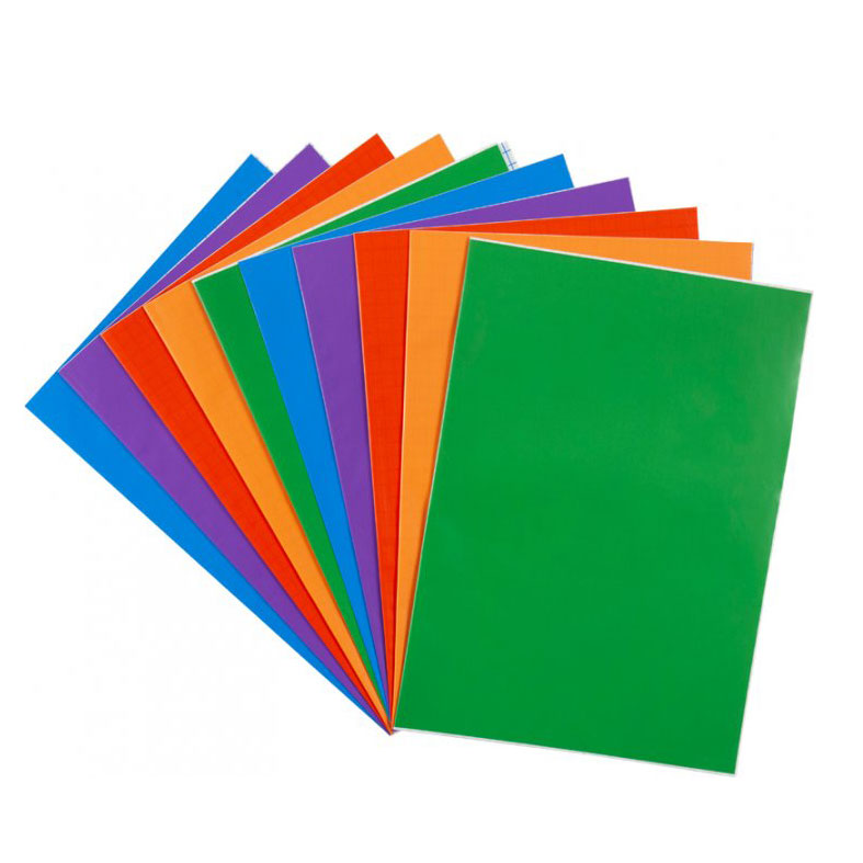 Плівка самоклеюча Kite для книг 50 х 36 см, 80 мкм, 10 штук, 5 кольорів K20-308