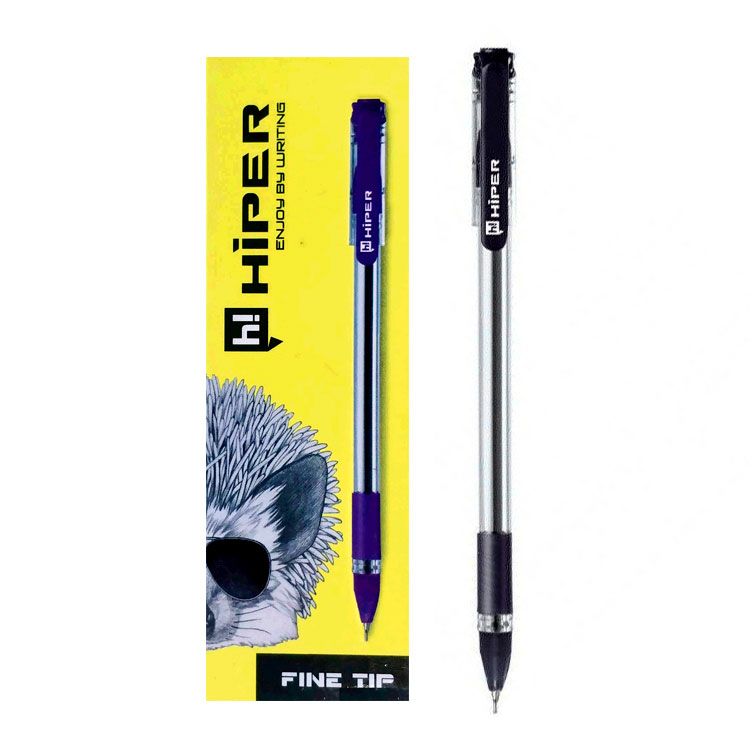 Ручка масляна Hiper Ace New (Fine Tip) 0,7 мм, колір чорний HO-515/111