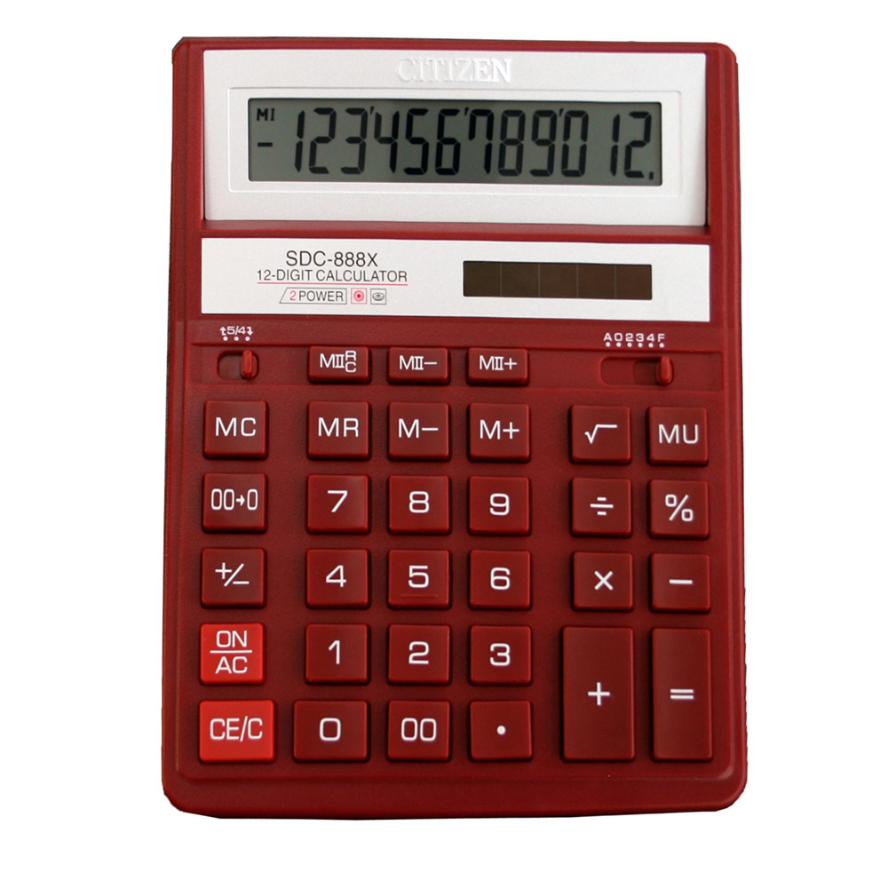Калькулятор Citizen SDC-888 XRD 75712547