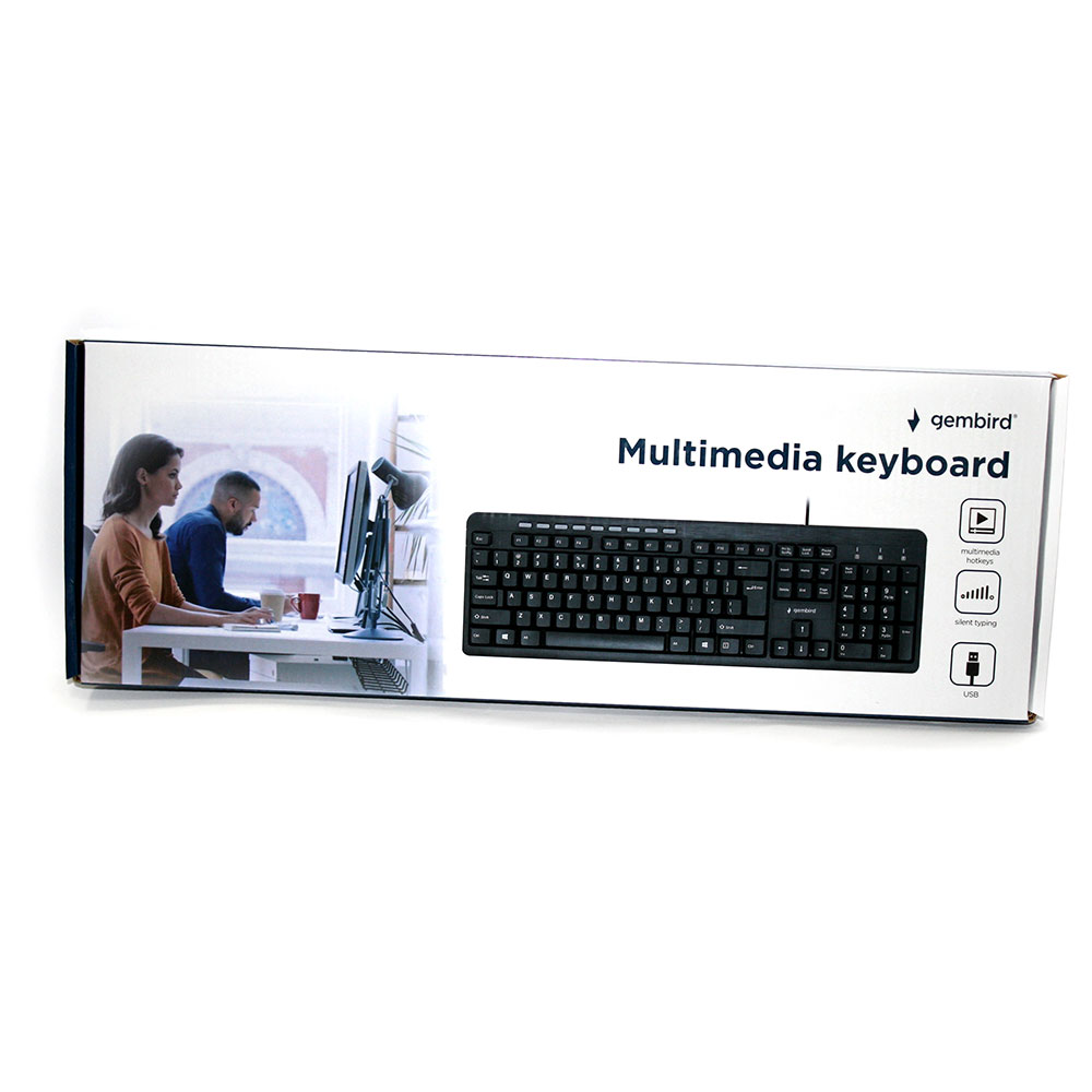 Клавіатура Gembird USB KB-UМ-106-UA