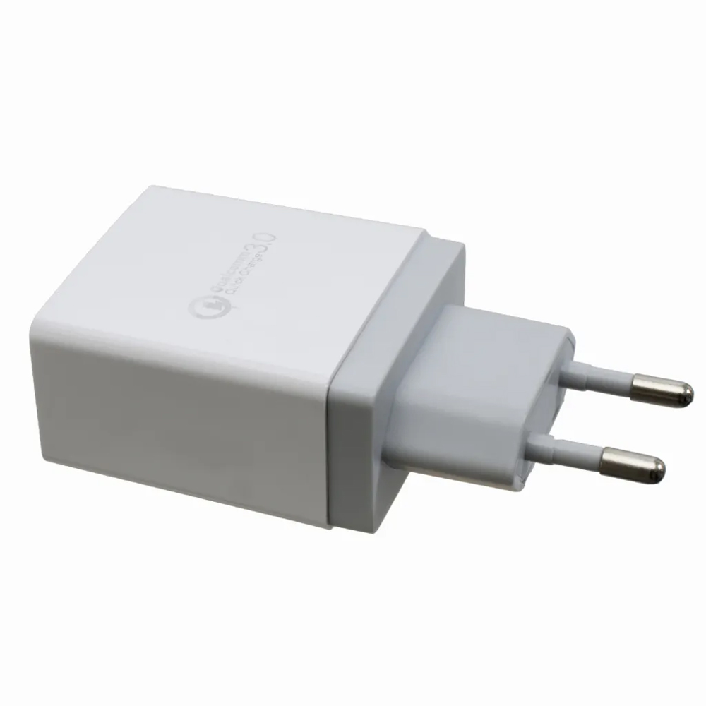Мережевий зарядний пристрій Patron 1 USB 3.0 2,4A PN-QC3-220V-W