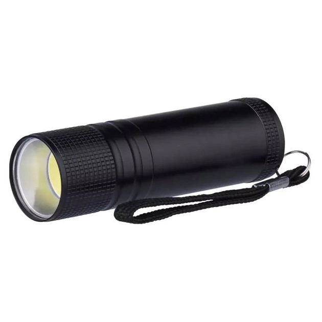 Ліхтарик Emos 3W Melal LED Flashlight, чорний P3894-1