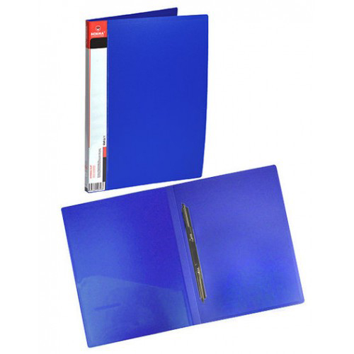 Папка-швидкозшивач Norma 5032-06 А4, 2 см, 700 мкн, РР з внутрішньою кишенею, синя 03040246