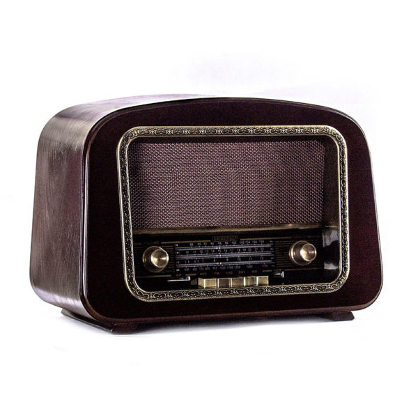 Сувенір Гранд Презент Програвач та радіоприймач у стилі 20 століття, колір горіх GP050A