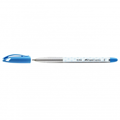 Ручка кулькова Faber-Castell K-One 0,5 мм, колір синій 642051